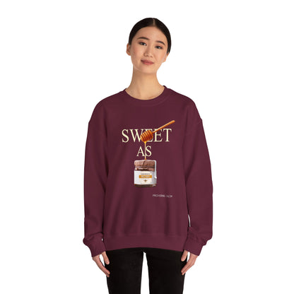 "Pleasant Words" Women's Inspirational Crewneck Sweatshirt
