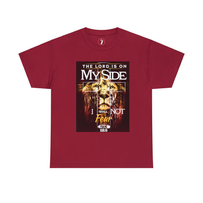 Lord on My Side Unisex Heavy Cotton Tee