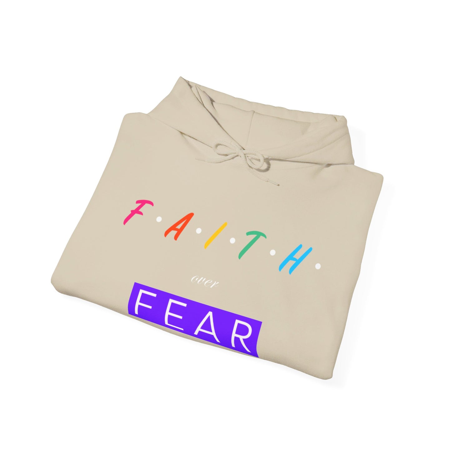 Faith Over Fear Unisex Heavy Blend™ Hooded Sweatshirt