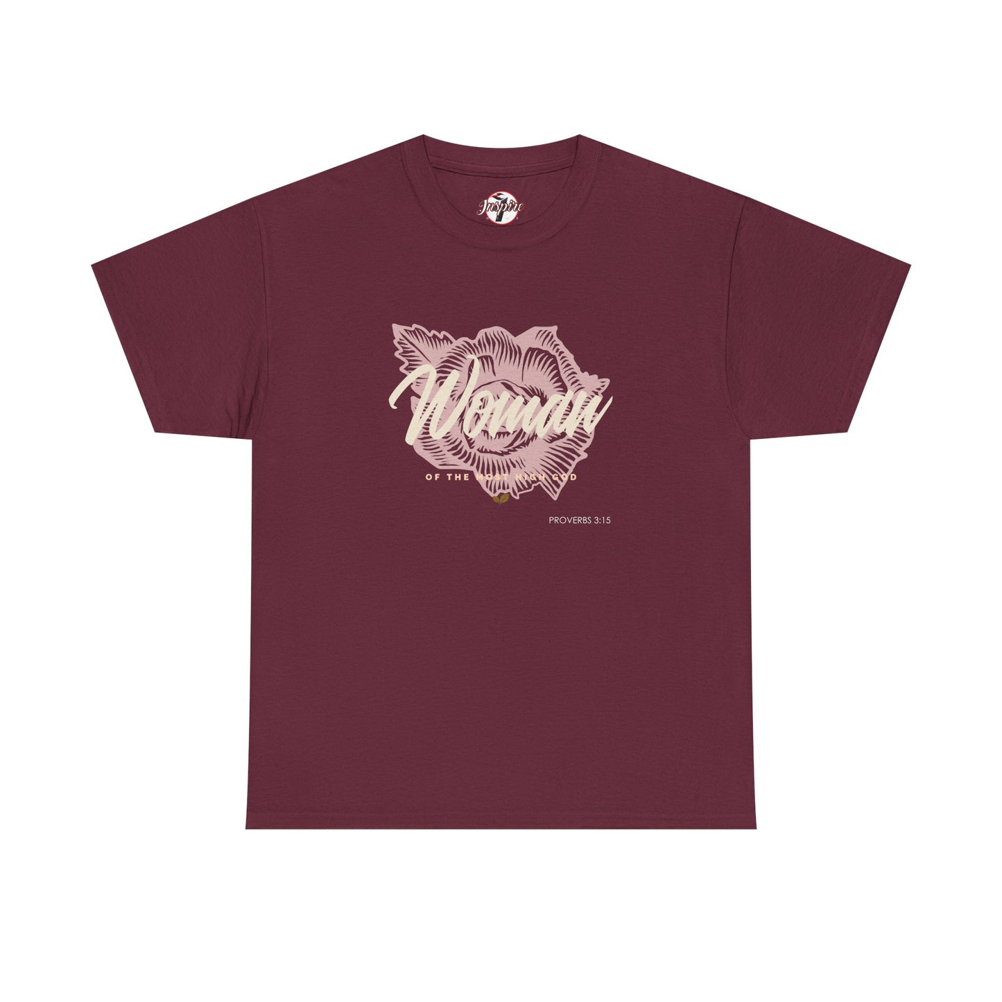 Woman of the Most High God Women's Heavy Cotton Tee