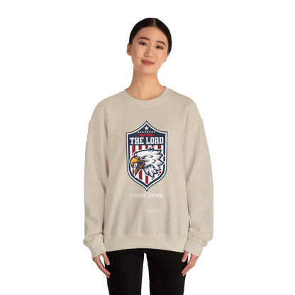 Wait Upon the Lord Unisex Heavy Blend™ Crewneck Sweatshirt