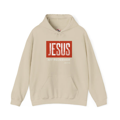 "Jesus My Redeemer" Inspirational Pullover Hoodie