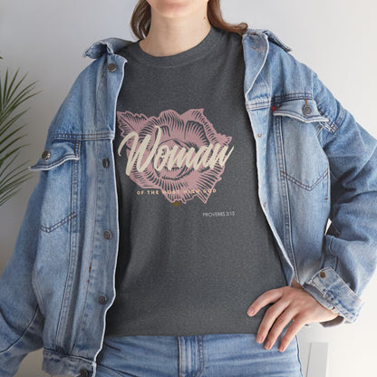 Woman of the Most High God Women's Heavy Cotton Tee