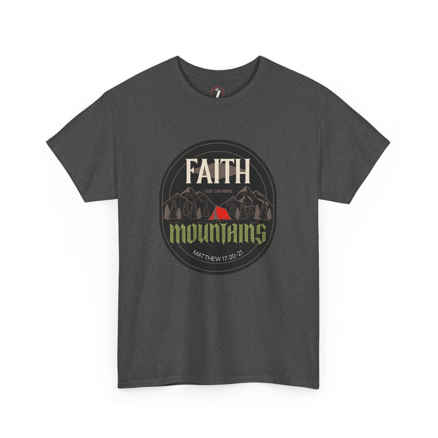 Mountain Moving Faith Unisex Heavy Cotton Tee