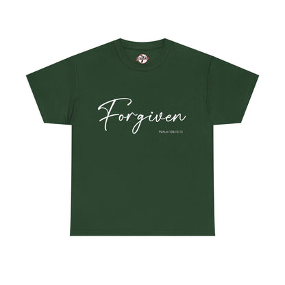 "Forgiven" Womens Christian Faith T-Shirt
