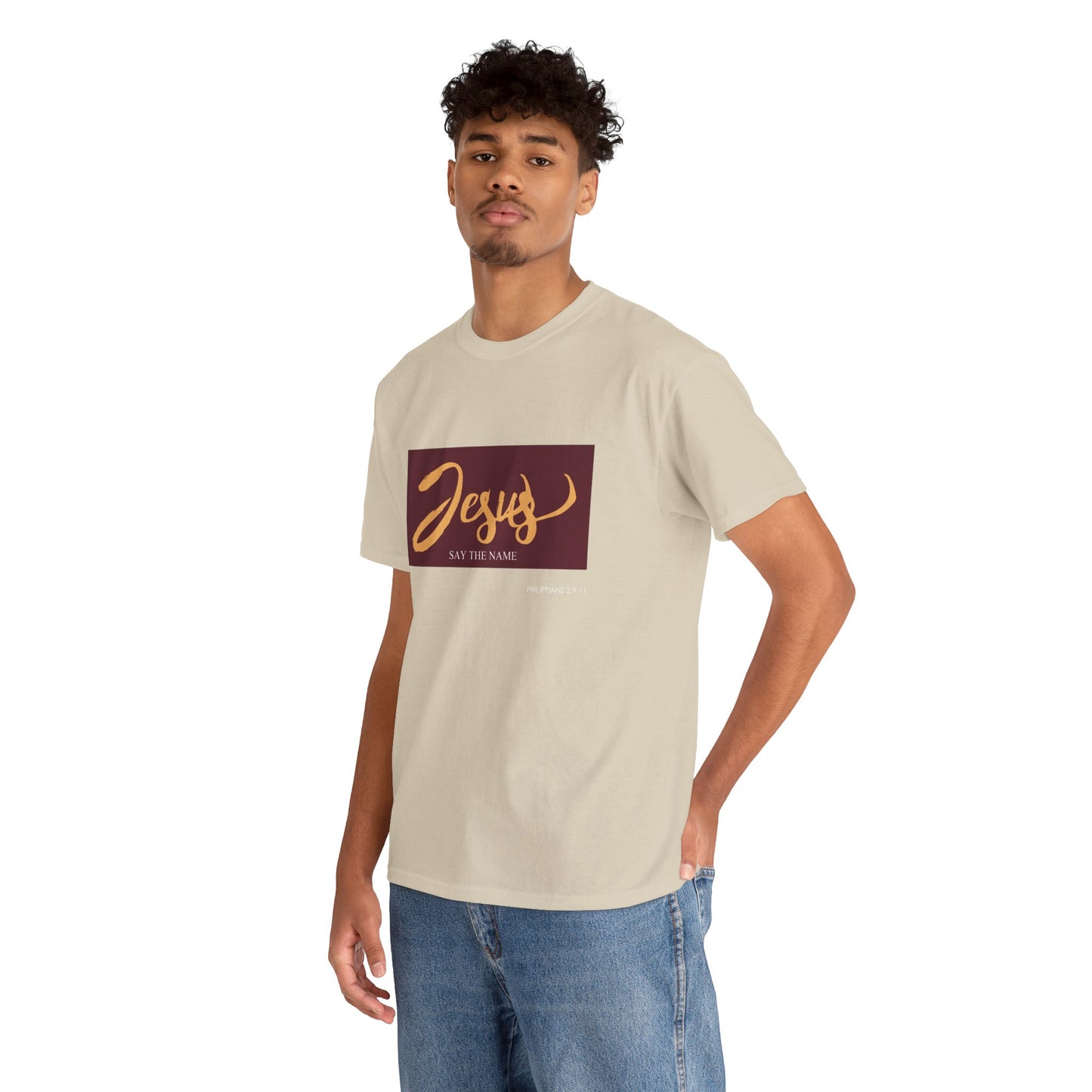 "Say The Name" of Jesus Unisex Graphic T-Shirt