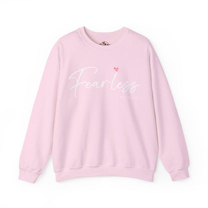 "Fearless" Inspirational Crewneck Sweatshirt — (Proverbs 31)