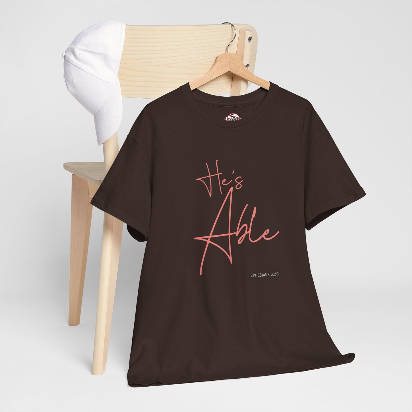 "He's Able" Women's Inspirational T-Shirt