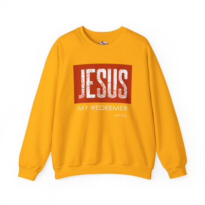 "Jesus My Redeemer" Inspirational Crewneck Sweatshirt