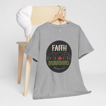 Mountain Moving Faith Unisex Heavy Cotton Tee