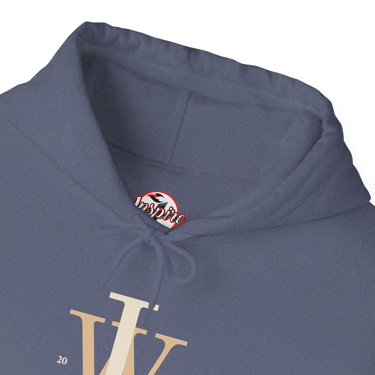Inspire Wear IW Monogram Logo Pullover Hoodie