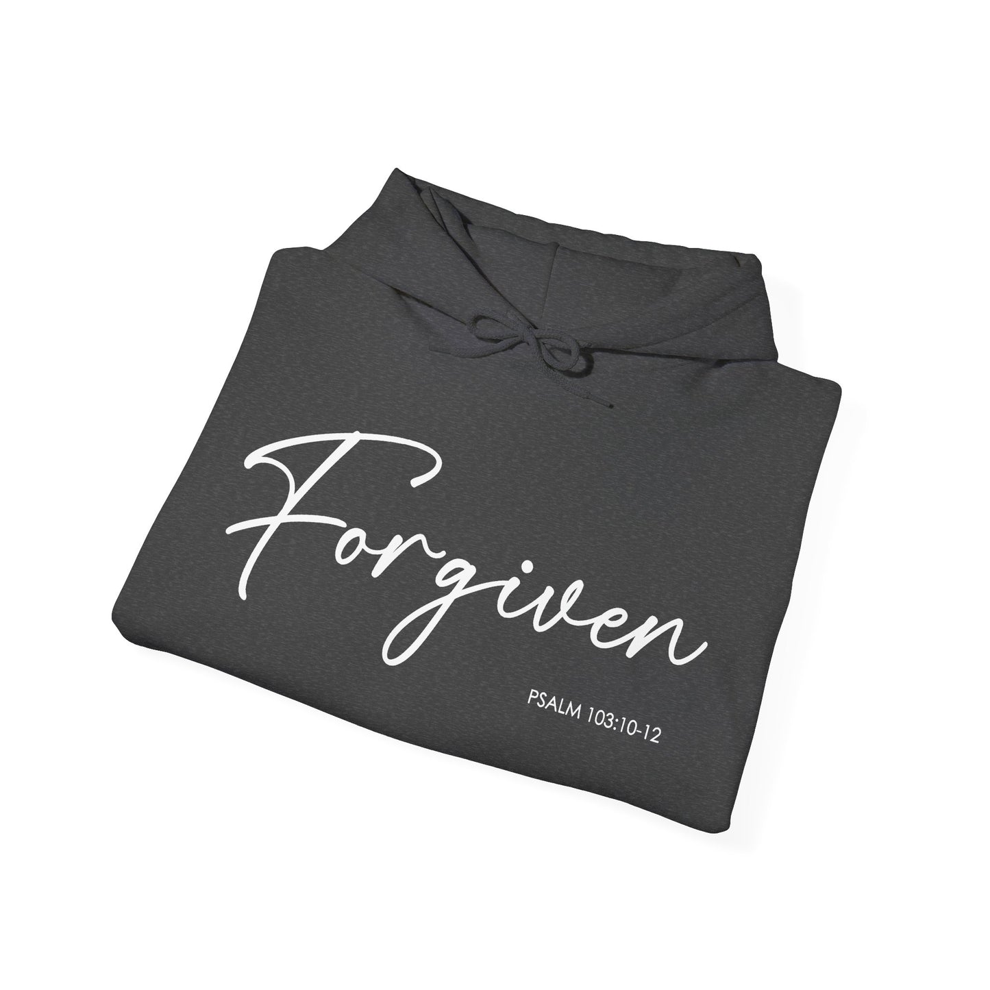 "Forgiven" Inspirational Pullover Hoodie