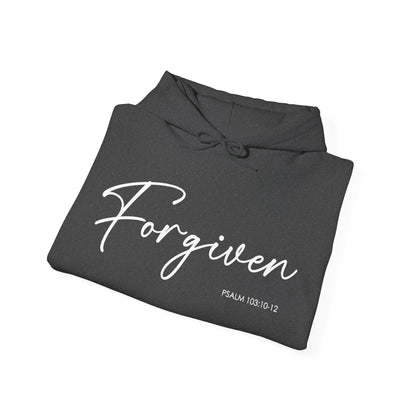 "Forgiven" Inspirational Pullover Hoodie