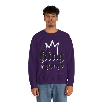 "King of Kings" Inspirational Crewneck Sweatshirt