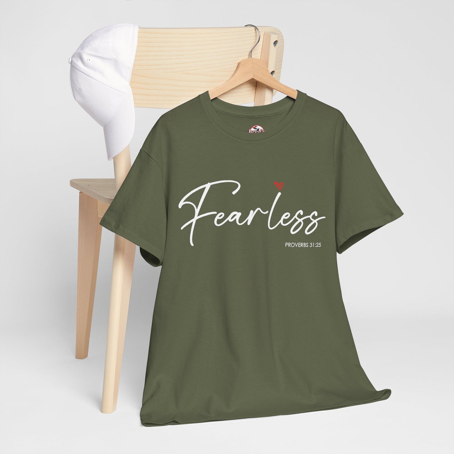 "Fearless" Inspirational Graphic T-Shirt