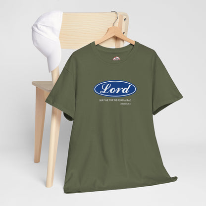 Lord Built Me Inspirational Crewneck T-Shirt