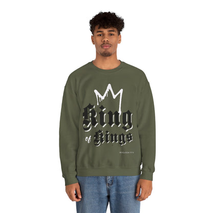 "King of Kings" Inspirational Crewneck Sweatshirt