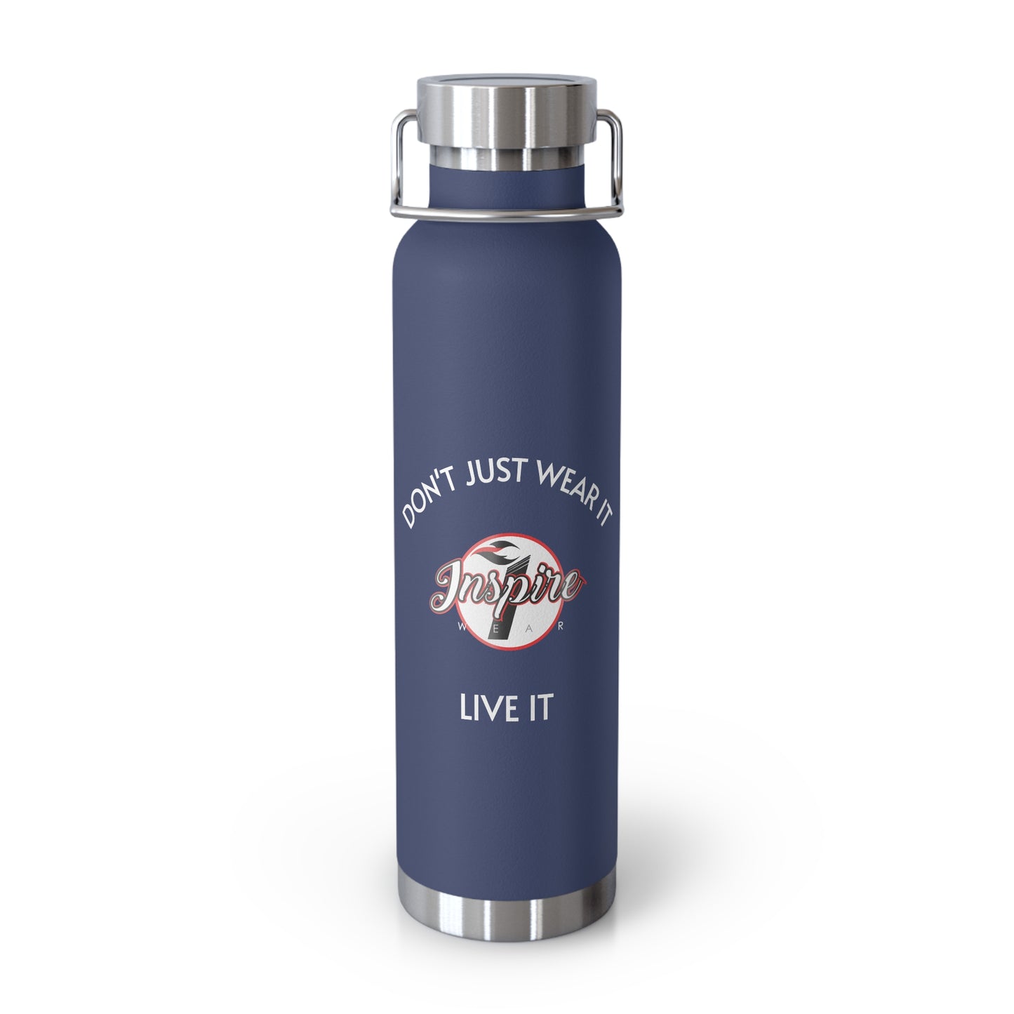 Inspire Wear Copper Vacuum Insulated Bottle, 22oz