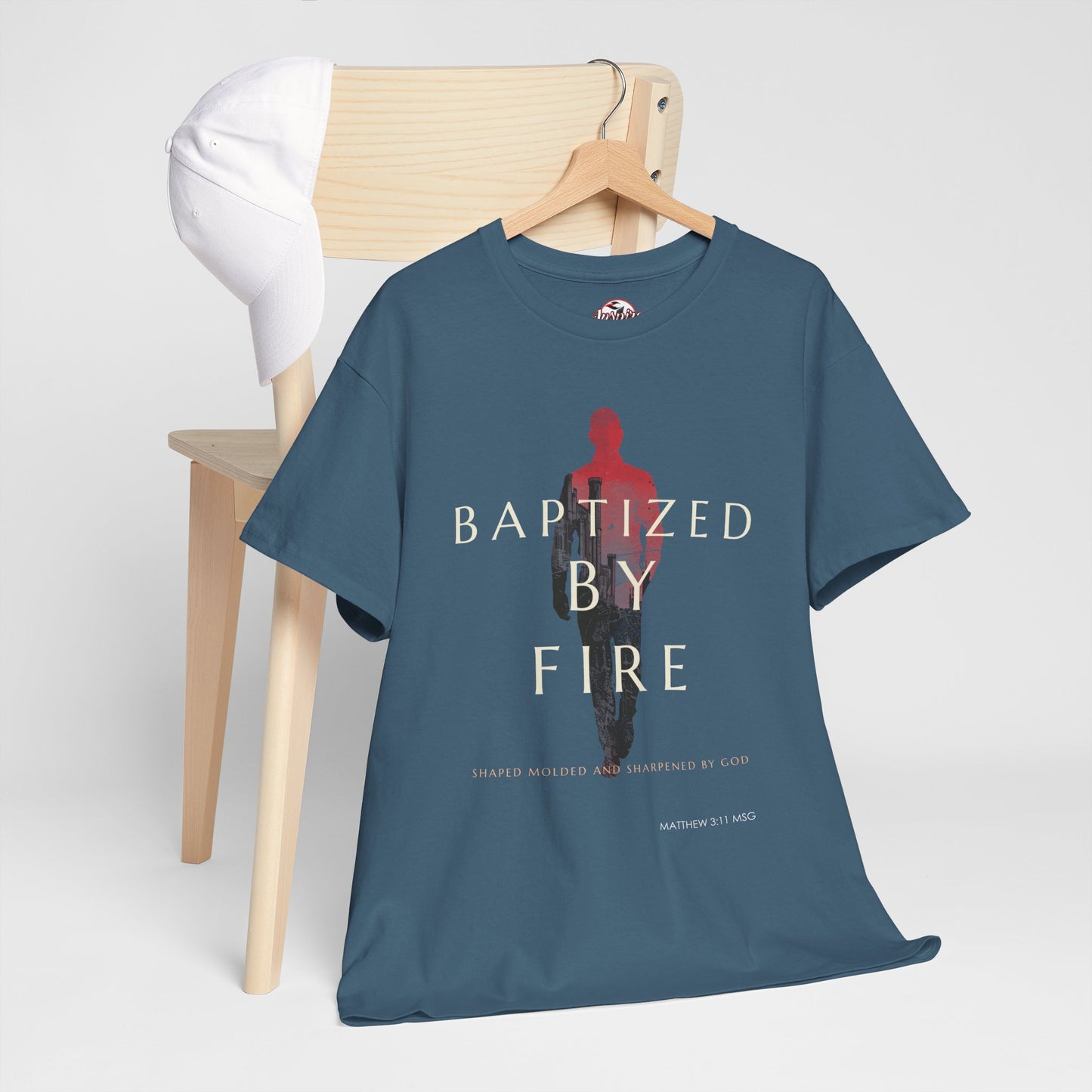 Baptized by Fire Unisex Heavy Cotton Tee