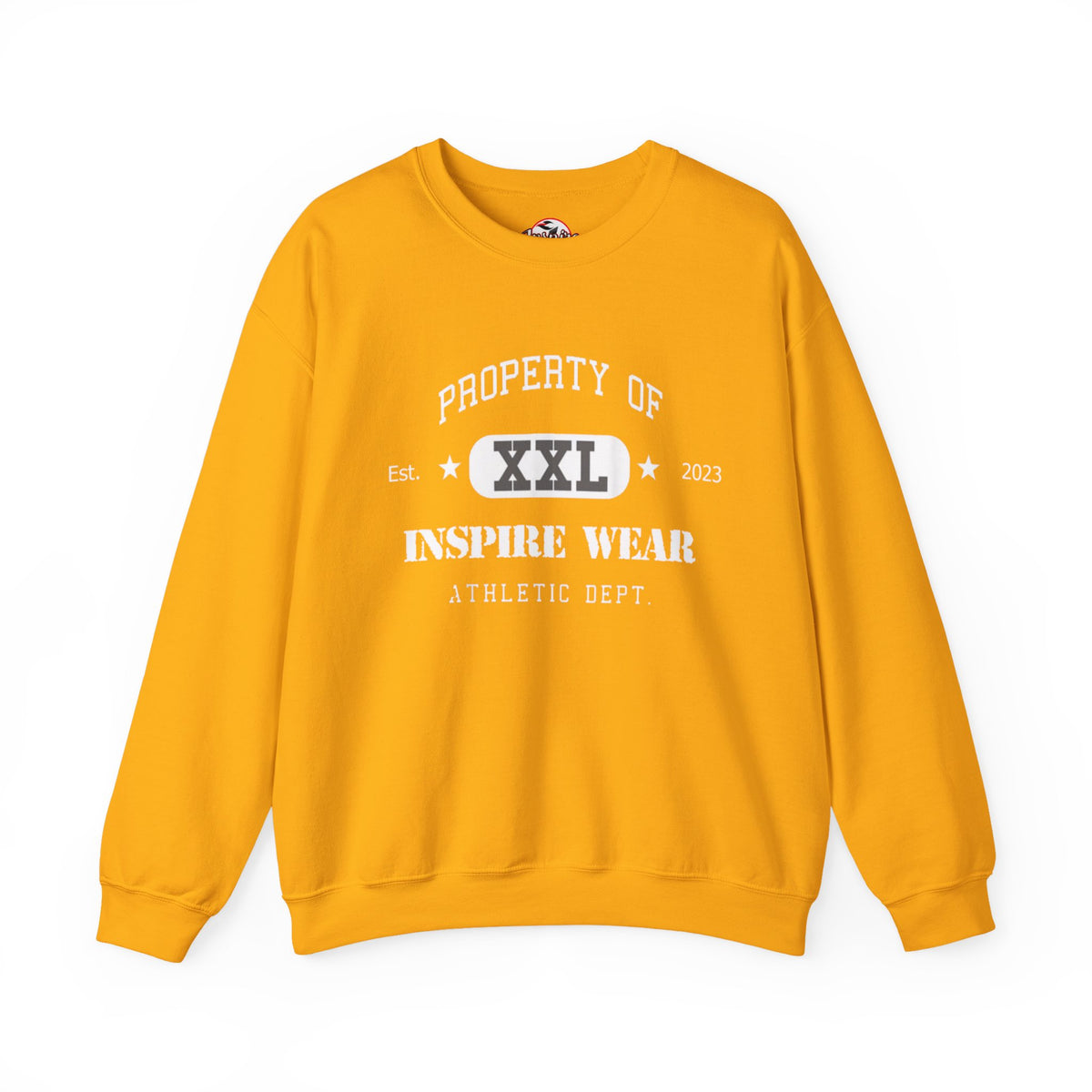 "Property of Inspire Wear" Athletic Crewneck Sweatshirt