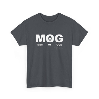 "MOG" Men of God Faith Based Graphic T-Shirt - Unisex Heavy Cotton Tee