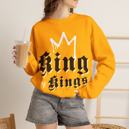 "King of Kings" Inspirational Crewneck Sweatshirt