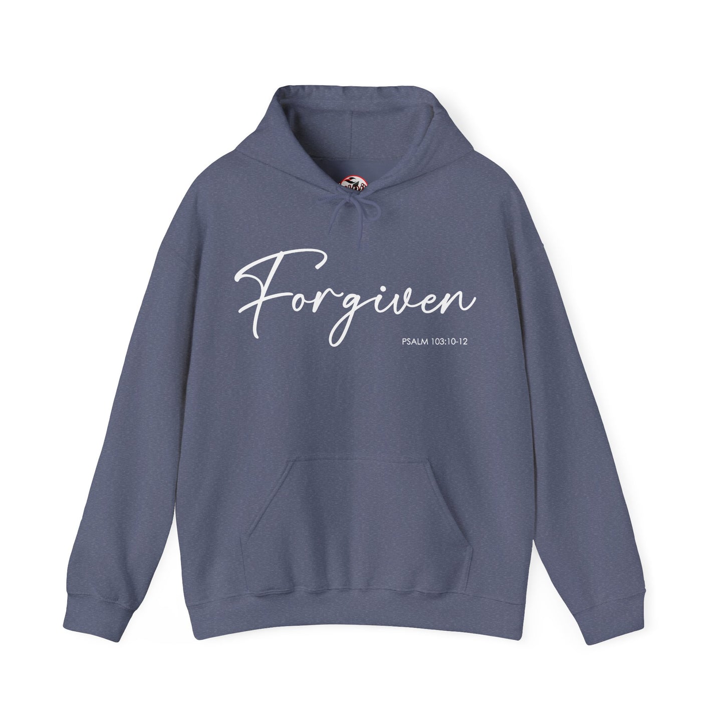 "Forgiven" Inspirational Pullover Hoodie