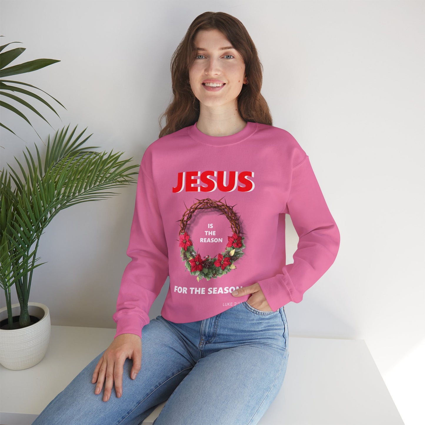 Jesus is the Reason Unisex Heavy Blend™ Crewneck Sweatshirt