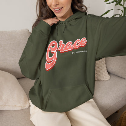 "Grace" Inspirational Pullover Hoodie