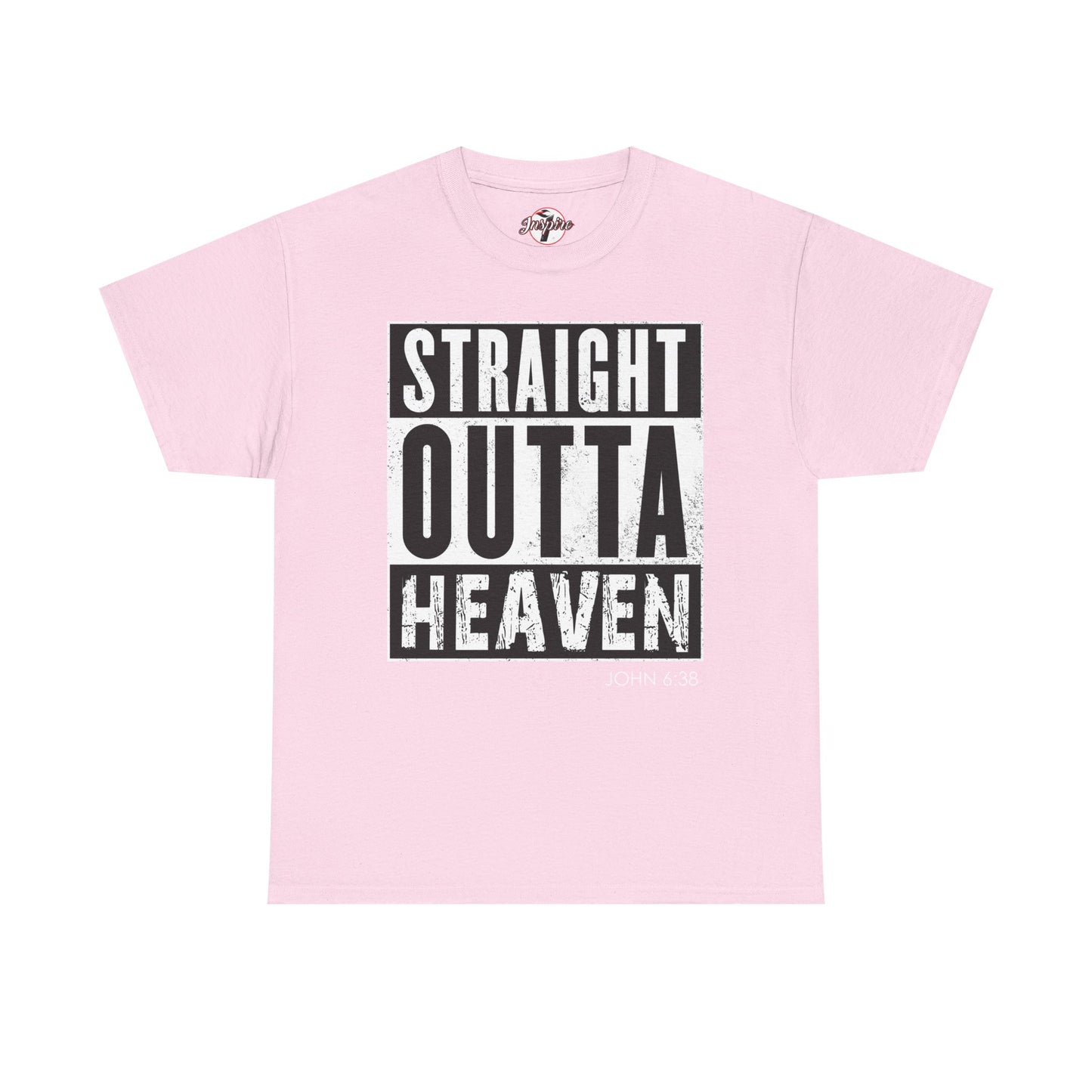 Straight Outta Heaven Unisex Inspirational Graphic T-Shirt