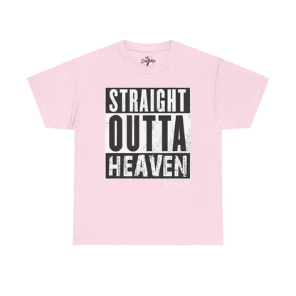 Straight Outta Heaven Unisex Inspirational Graphic T-Shirt