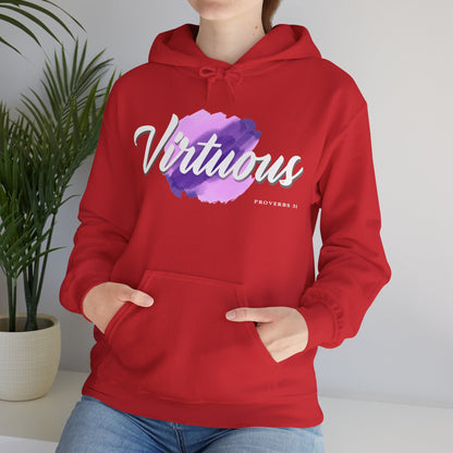 "Virtuous" Affirmation Pullover Hoodie
