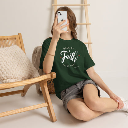 "Walk By Faith, Not By Sight" Motivational T-Shirt