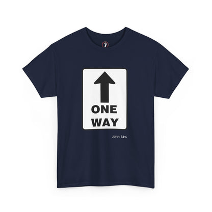 One Way Up Unisex Heavy Cotton Tee