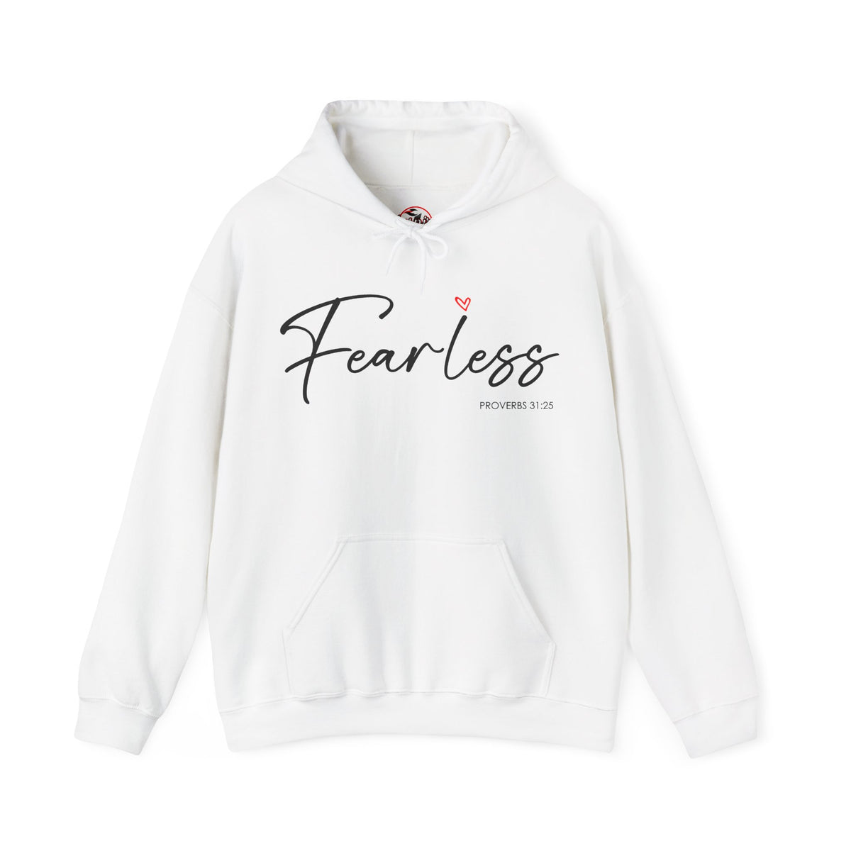 "Fearless" Inspirational Pullover Hoodie