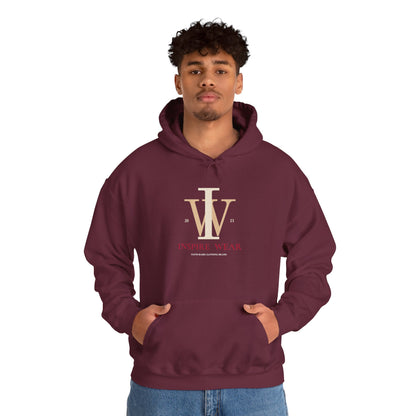 Inspire Wear IW Monogram Logo Pullover Hoodie