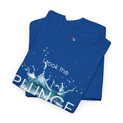 Plunge for Jesus Unisex Heavy Cotton Tee - Faith-Inspired Graphic Shirt