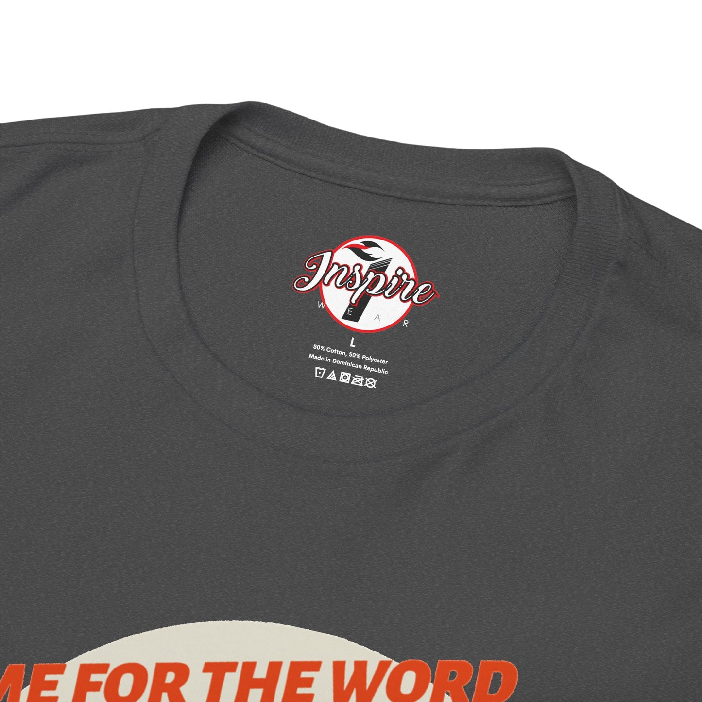 "Come for the Word" Fish Sandwich Graphic T-Shirt
