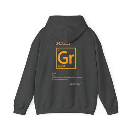 "Grind" Motivational Unisex Pullover Hoodie