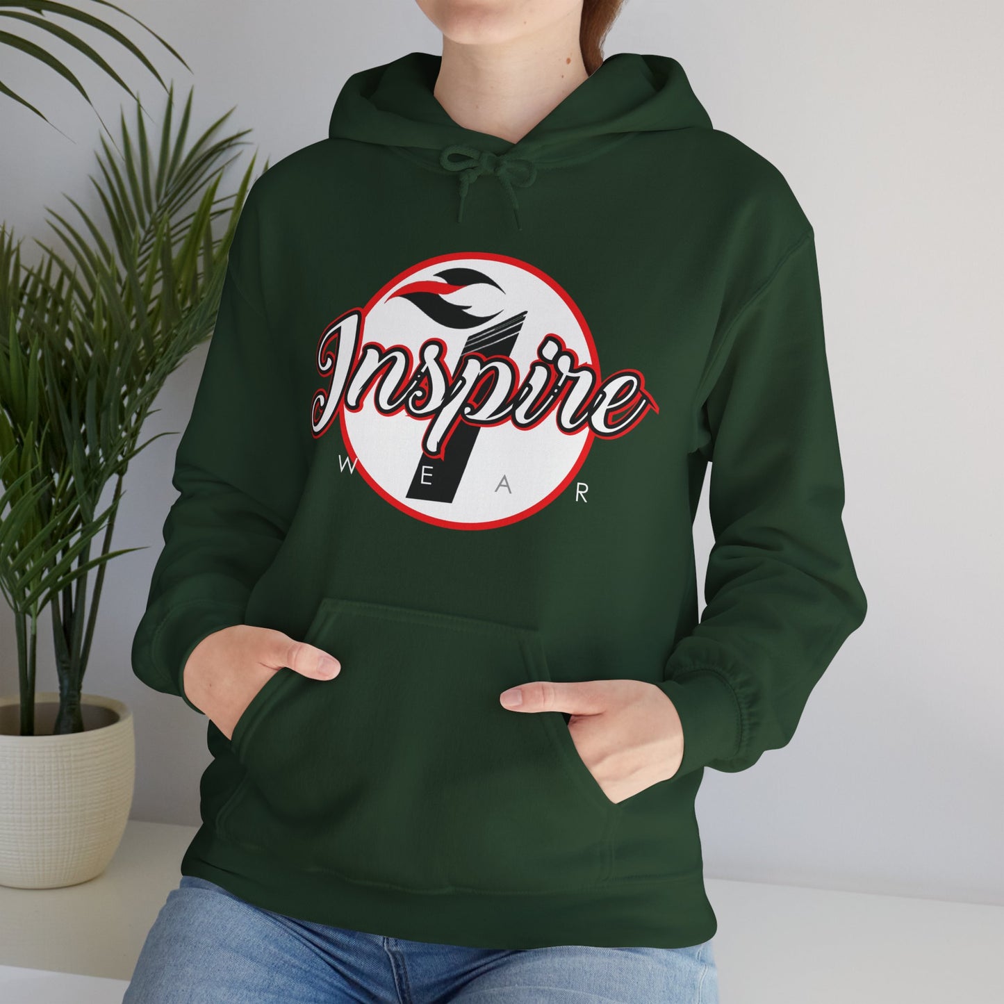 Inspire Wear Baseball Unisex Heavy Blend™ Hooded Sweatshirt