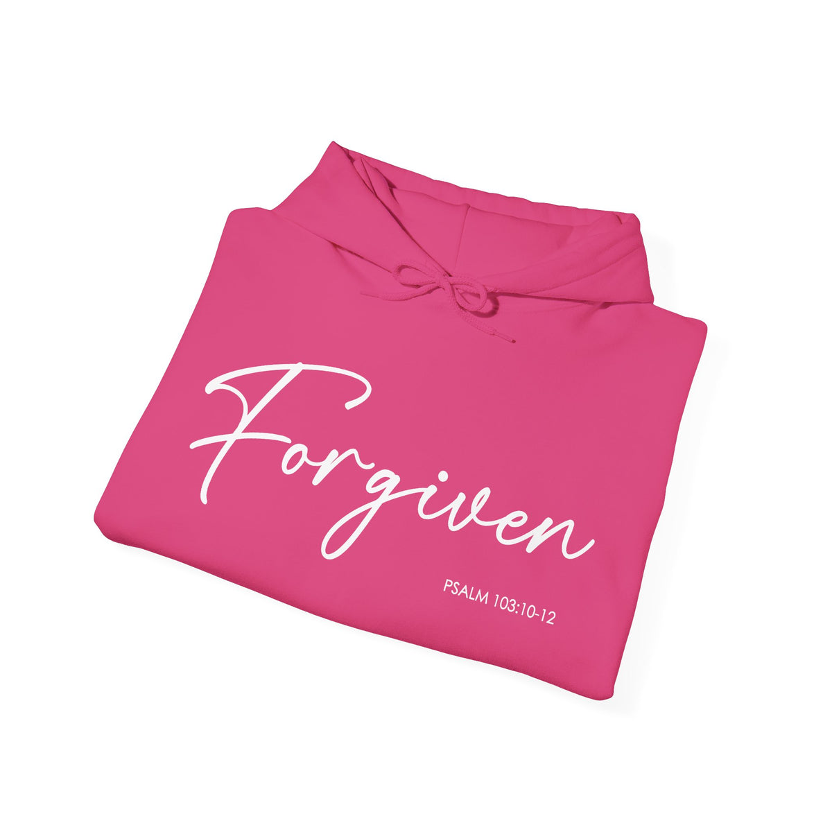 "Forgiven" Inspirational Pullover Hoodie