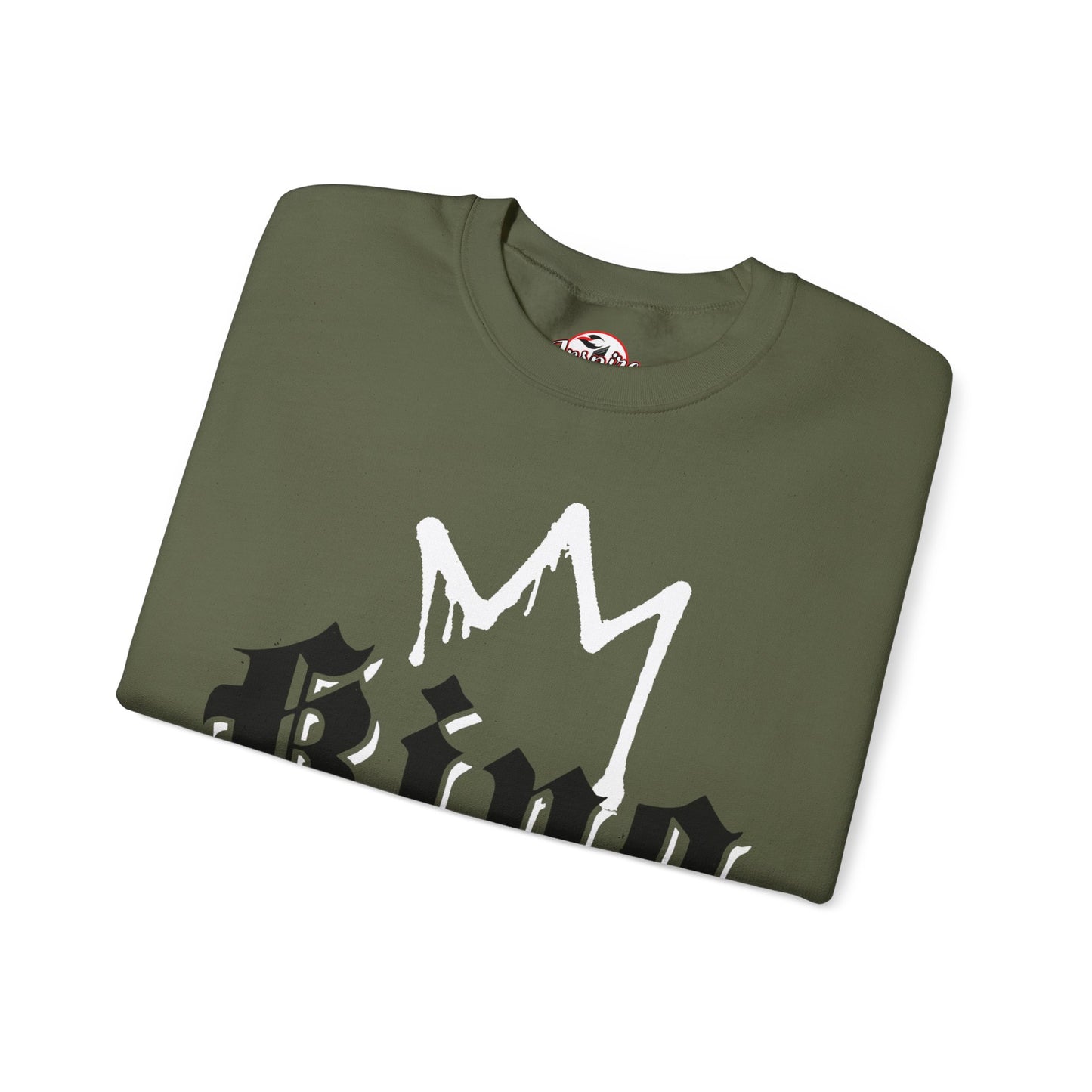 "King of Kings" Inspirational Crewneck Sweatshirt