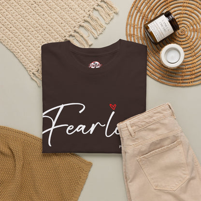 "Fearless" Inspirational Graphic T-Shirt