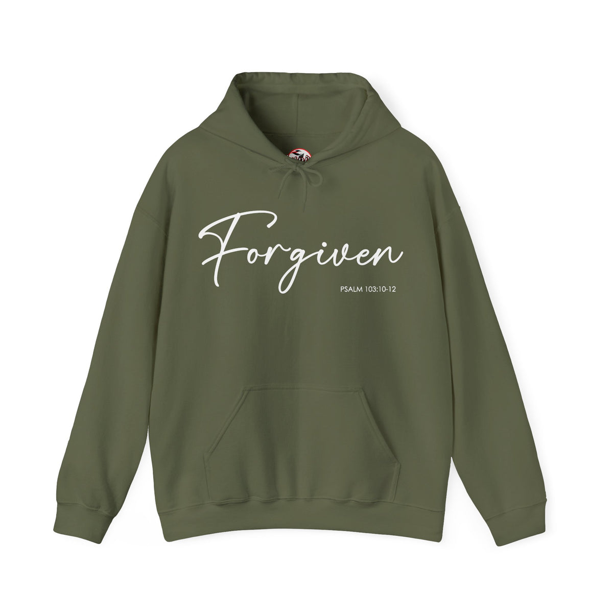 "Forgiven" Inspirational Pullover Hoodie