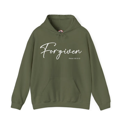 "Forgiven" Inspirational Pullover Hoodie