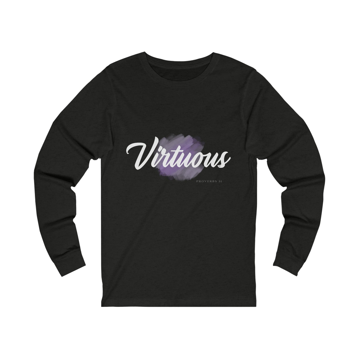 Virtuous Unisex Jersey Long Sleeve Tee