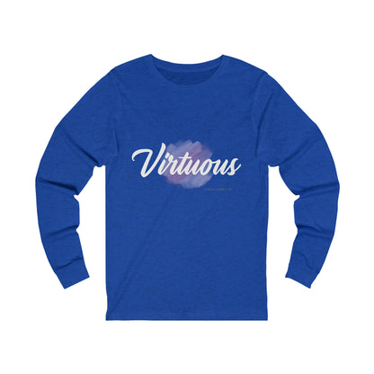 Virtuous Unisex Jersey Long Sleeve Tee