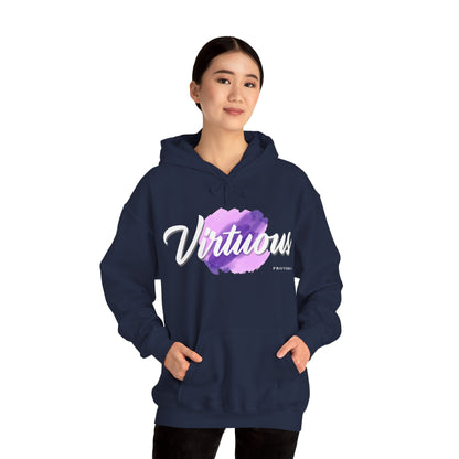 "Virtuous" Affirmation Pullover Hoodie