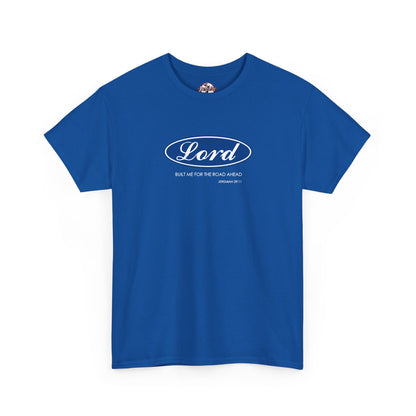 Lord Built Me Inspirational Crewneck T-Shirt