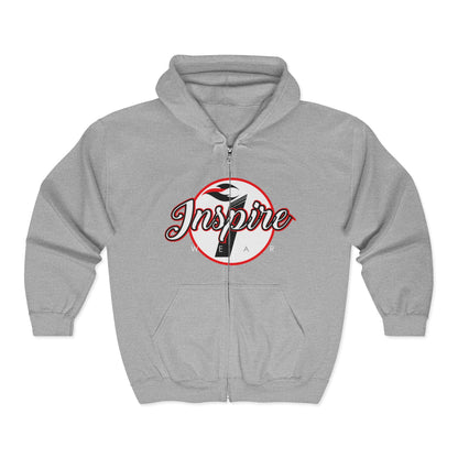 Inspire Wear Unisex Heavy Blend™ Full Zip Hooded Sweatshirt